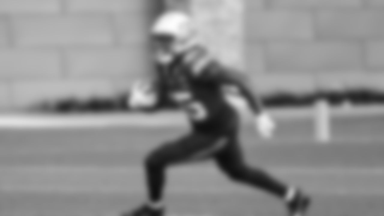 Seahawks running back Velus Jones Jr. (35) practiced on Wednesday, October 29, 2025 at the Virginia Mason Athletic Center.