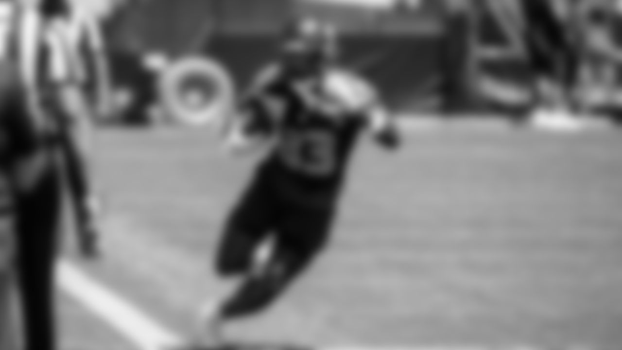 Seahawks wide receiver Dareke Young (83) participated in a workout on day one of OTAs on Tuesday, May 27, 2025 at the Virginia Mason Athletic Center.
