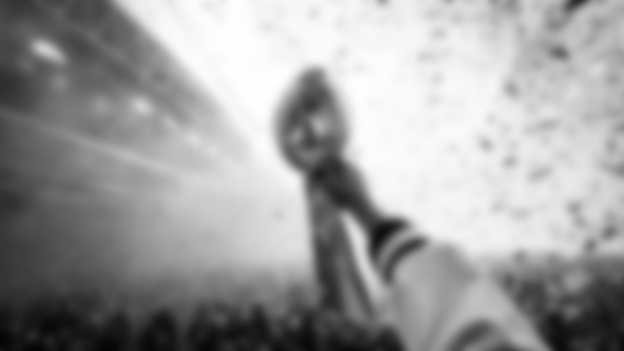 The Seahawks hosted a trophy celebration at Lumen Field on Wednesday, February 11, 2026 in honor of their world championship.