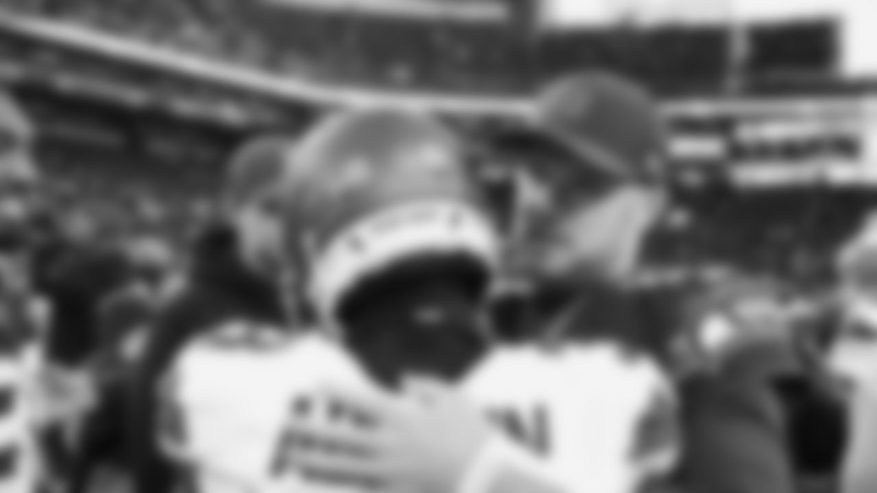 The Seahawks celebrated the 26-0 win vs. the Minnesota Vikings at Lumen Field on November 30, 2025.