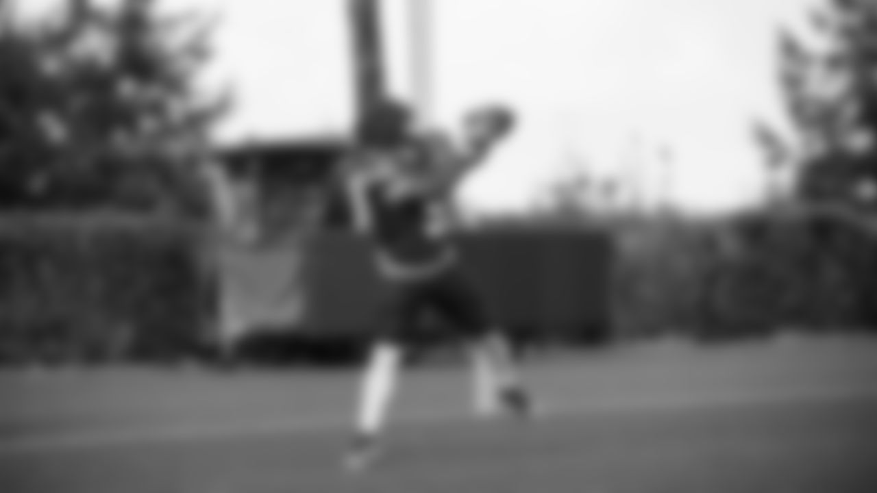 Seahawks running back Kenneth Walker III (9) practiced on Wednesday, October 29, 2025 at the Virginia Mason Athletic Center.