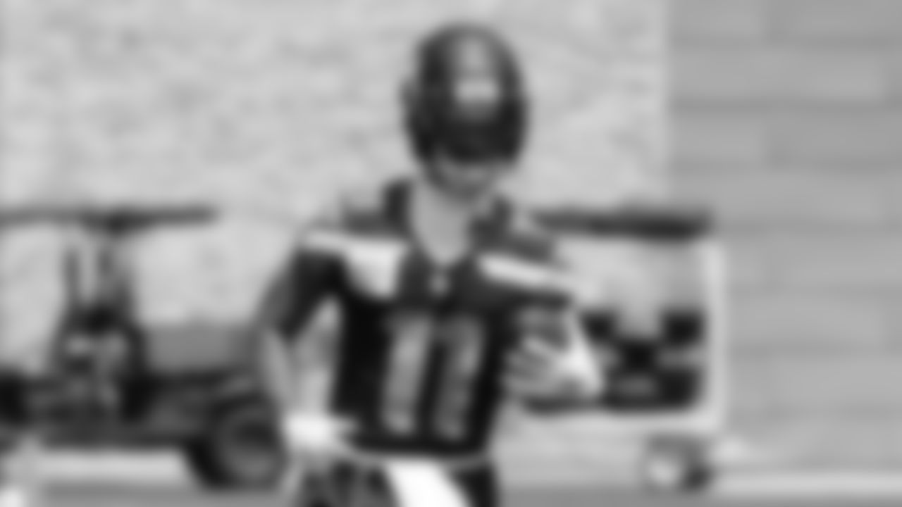 Seahawks wide receiver Jaxon Smith-Njigba (11) participated in a workout on day four of OTAs on Monday, June 2, 2025 at the Virginia Mason Athletic Center.