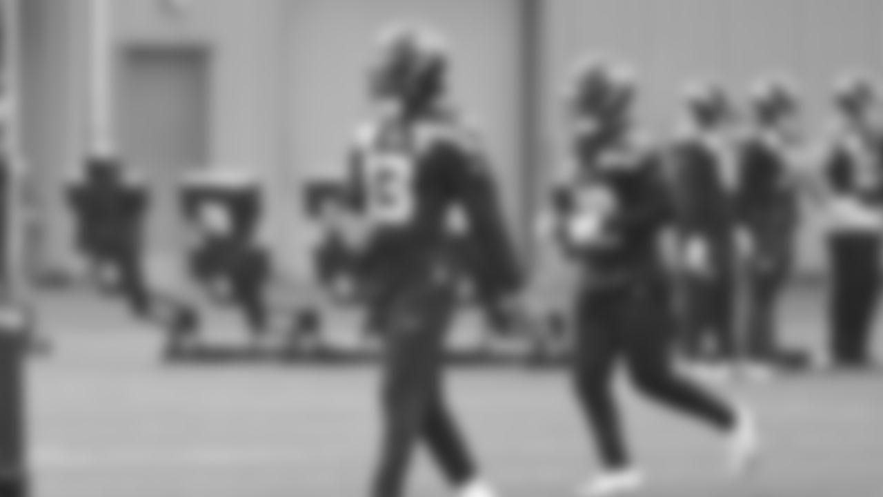 Seahawks linebacker Ernest Jones IV (13) practiced on Wednesday, December 24, 2025 at the Virginia Mason Athletic Center.