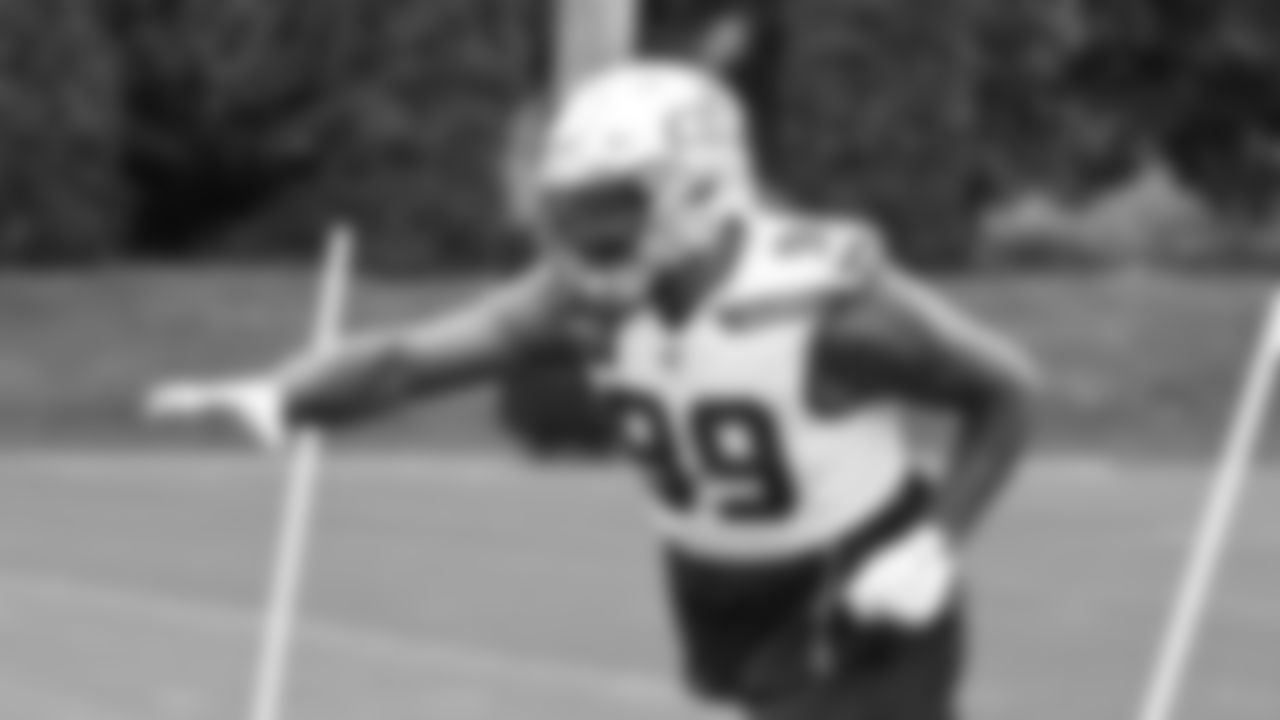 Seahawks defensive end Leonard Williams (99) practiced on Thursday, October 30, 2025 at the Virginia Mason Athletic Center.