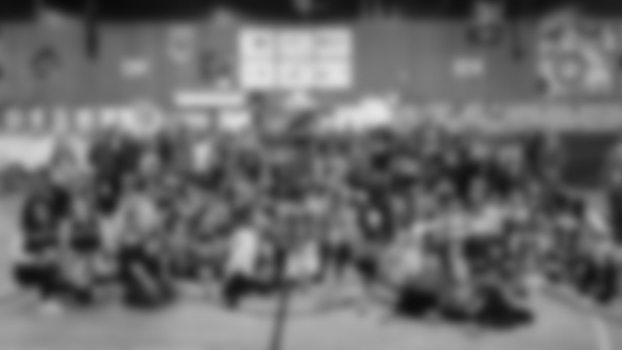 The Seahawks visited Sanislo Elementary on January 14, 2026 as part of the 12-Pages Reading Program.