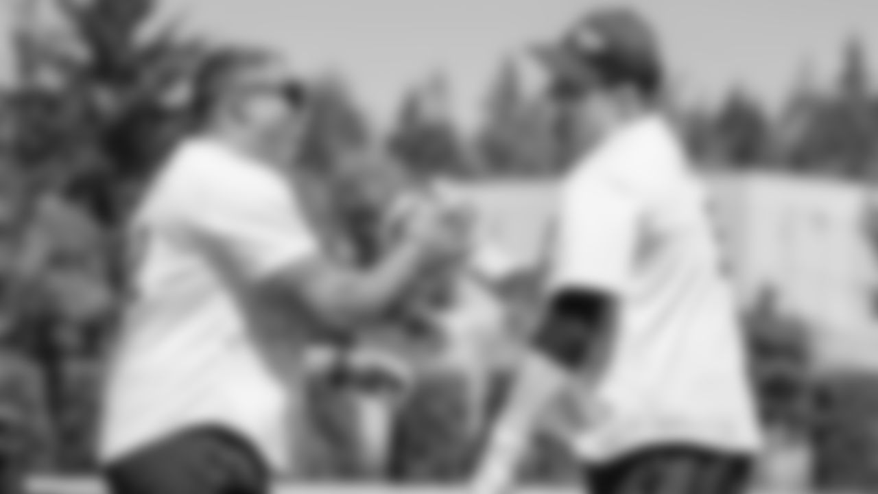Seahawks wide receiver Jaxon Smith-Njigba hosted the fourth annual Seattle All-Star Classic softball game and home run derby at Cheney Field in Tacoma, Wash. on Saturday, July 12, 2025.