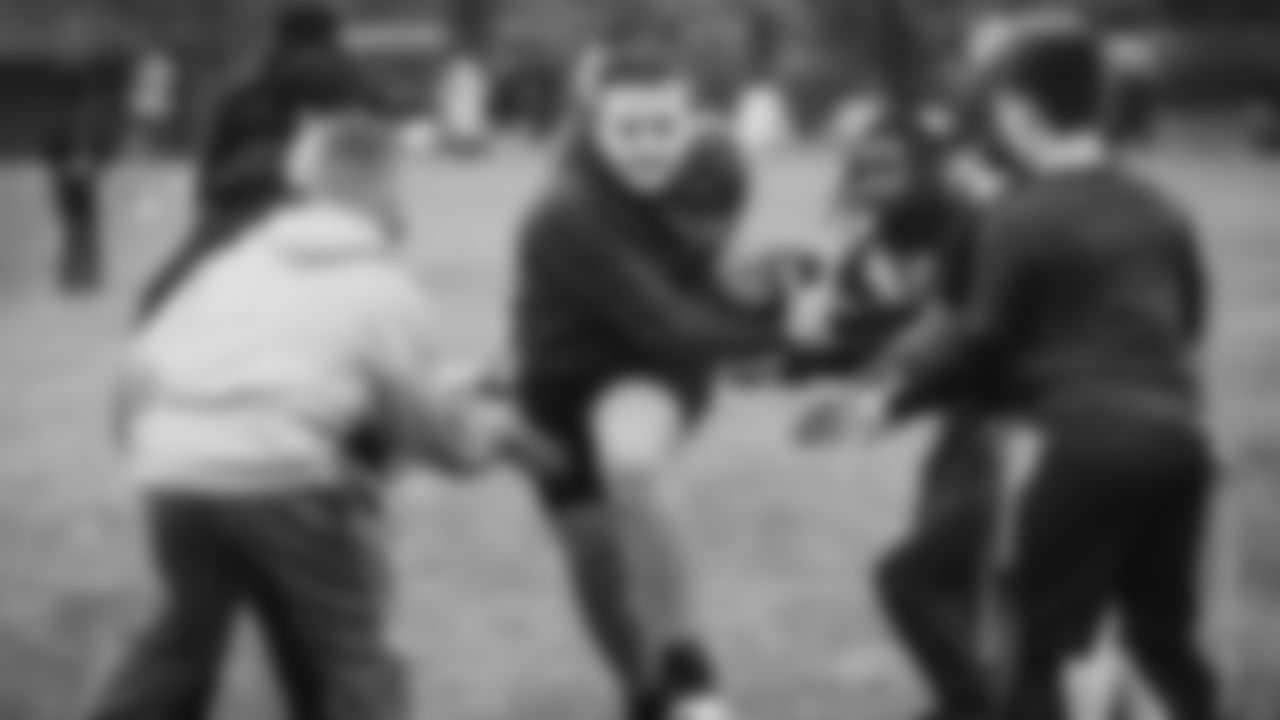 The Seahawks hosted a flag football clinic with NFL FLAG Vancouver at Unwin Park in Surrey, BC on Saturday, November 15, 2025.