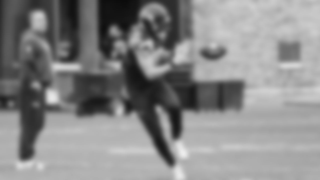 Seahawks wide receiver Cooper Kupp (10) practiced on Tuesday, January 13, 2026 at the Virginia Mason Athletic Center.