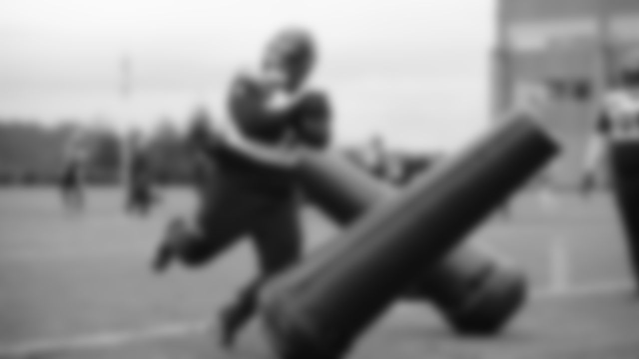 Seahawks defensive tackle Byron Murphy II (91) practiced on Friday, January 30, 2026 at the Virginia Mason Athletic Center.