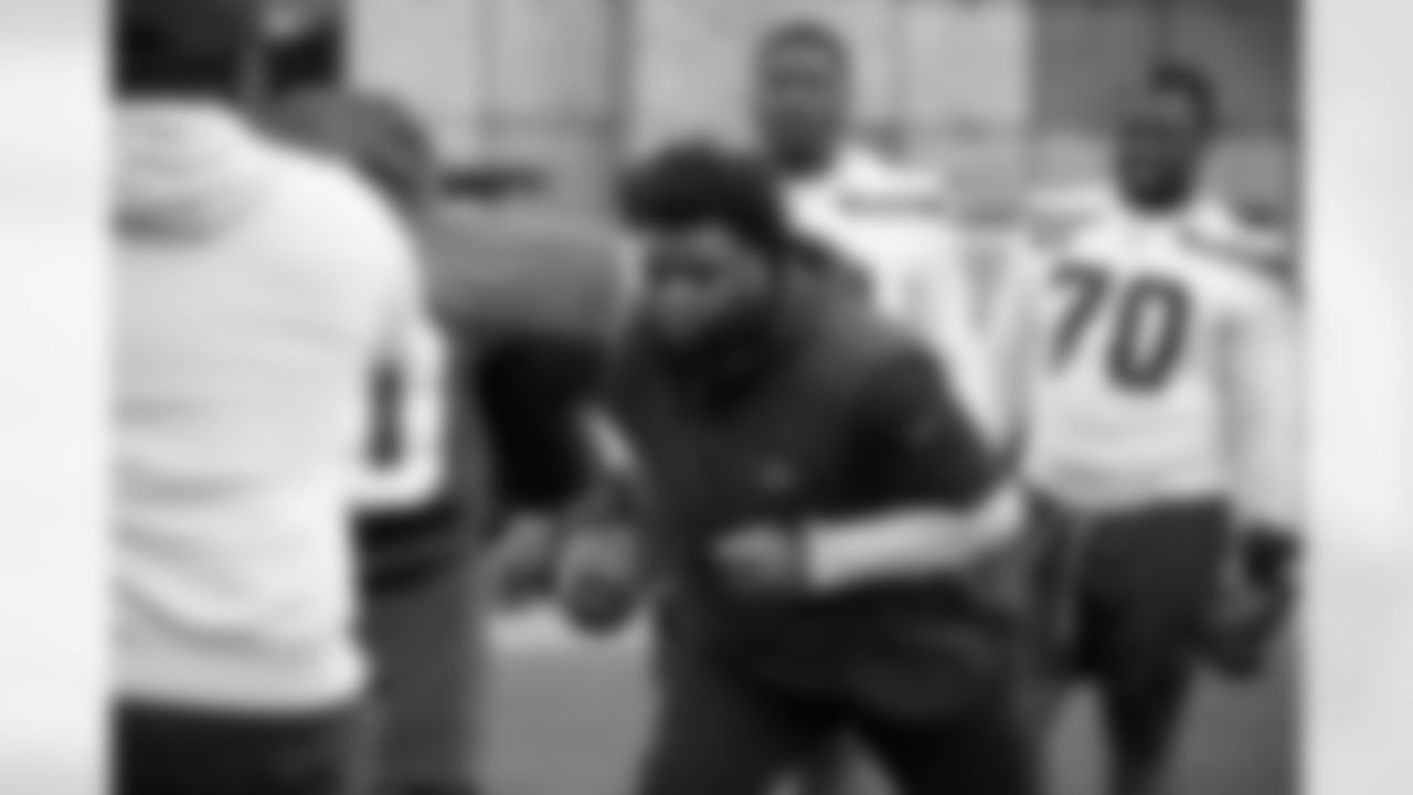 Seahawks defensive tackle Quinton Bohanna (92) participated in the Seahawks 2025 offseason workout program.
