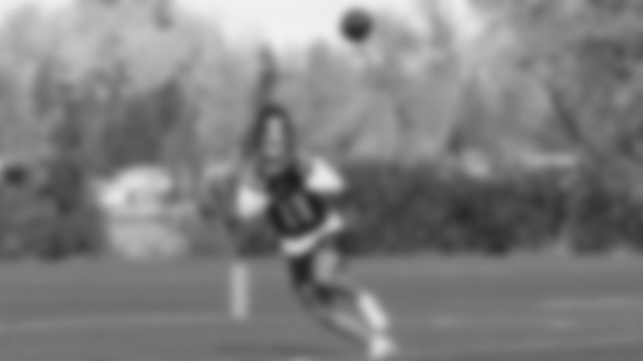 Seahawks wide receiver Jaxon Smith-Njigba (11) practiced on Friday, November 7, 2025 at the Virginia Mason Athletic Center.