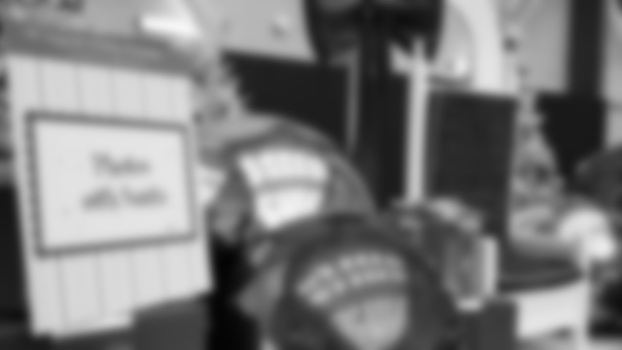 Seahawks Legends hosted a holiday event at the Virginia Mason Athletic Center on December 10, 2025.