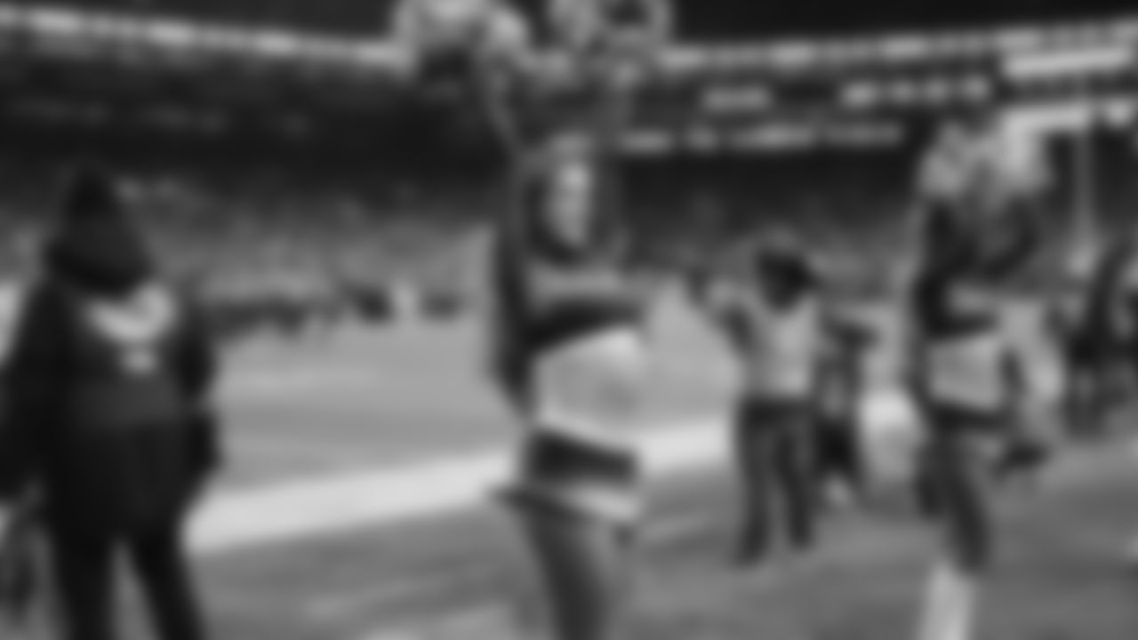 Seahawks Dancers in the Divisional Game on January 17, 2026.