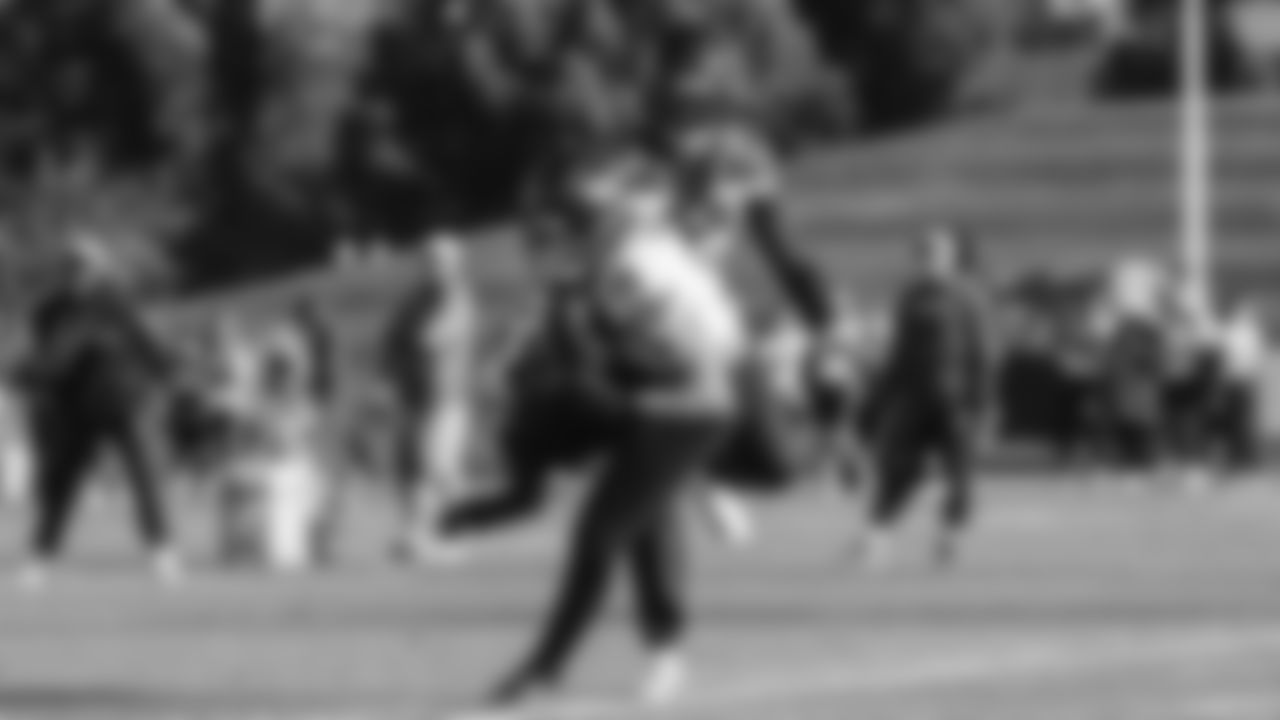 Seahawks wide receiver Jake Bobo (19) and cornerback Josh Jobe (29) practiced on Wednesday, November 19 at the Virginia Mason Athletic Center.