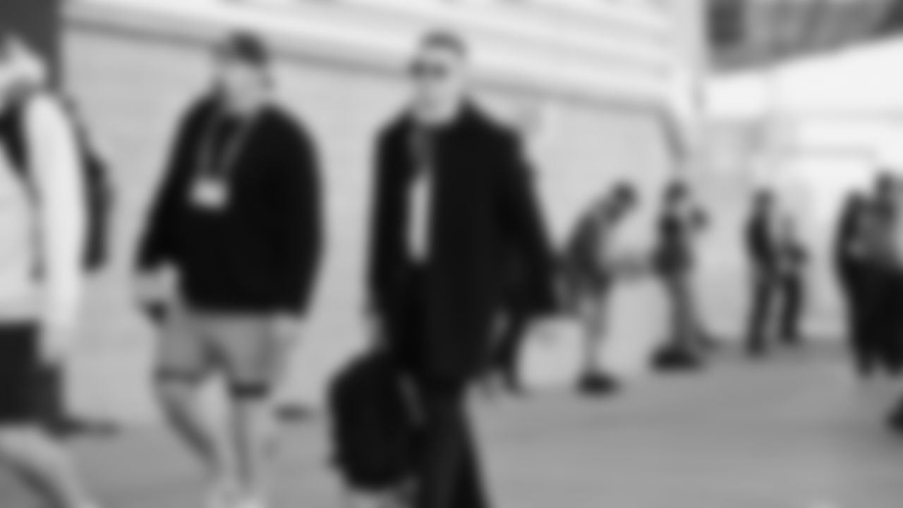 Seahawks safety Ty Okada (39) arrived at Levi's Stadium for the Super Bowl LX matchup vs. the New England Patriots on Sunday, February 8, 2026.