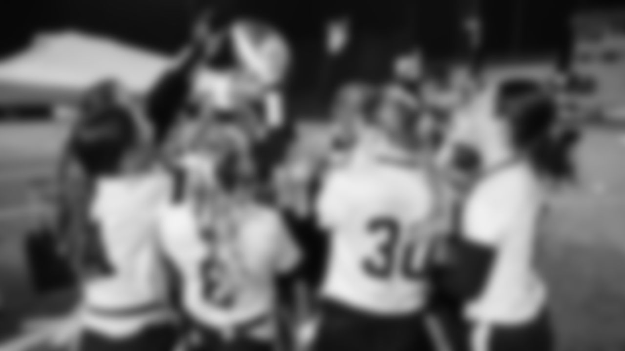 The Seahawks visited Lake Washington High School on Thursday, December 11, 2025 with Seahawks Cornerback Josh Jobe for the second Girls Flag Takeover of the season featuring varsity games between Issaquah High School vs. Juanita High School and Skyline High School vs. Lake Washington High School.