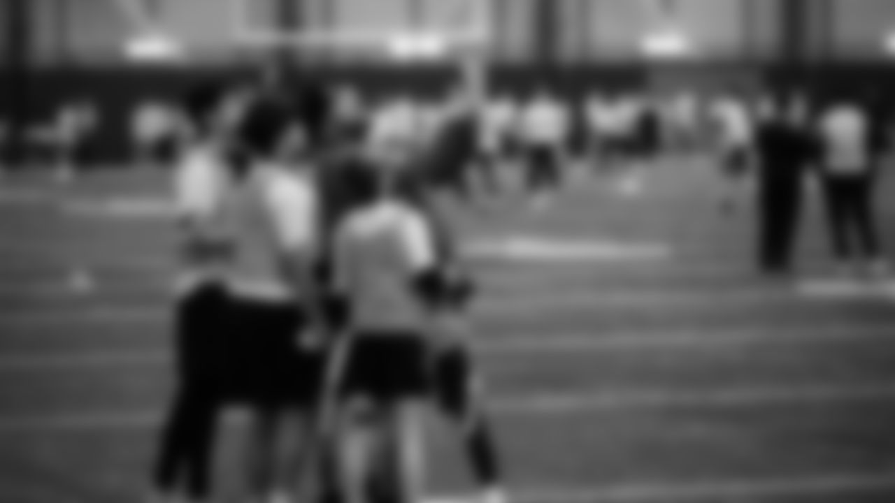 The Seahawks hosted the USA Football Talent ID Camp on February 21, 2026 at the Virginia Mason Athletic Center.