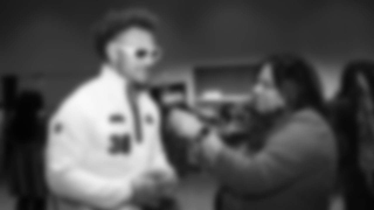 The Seattle Seahawks took part in 'Super Bowl Opening Night' on Monday, February 2 to kickoff Super Bowl LX week in the Bay Area.