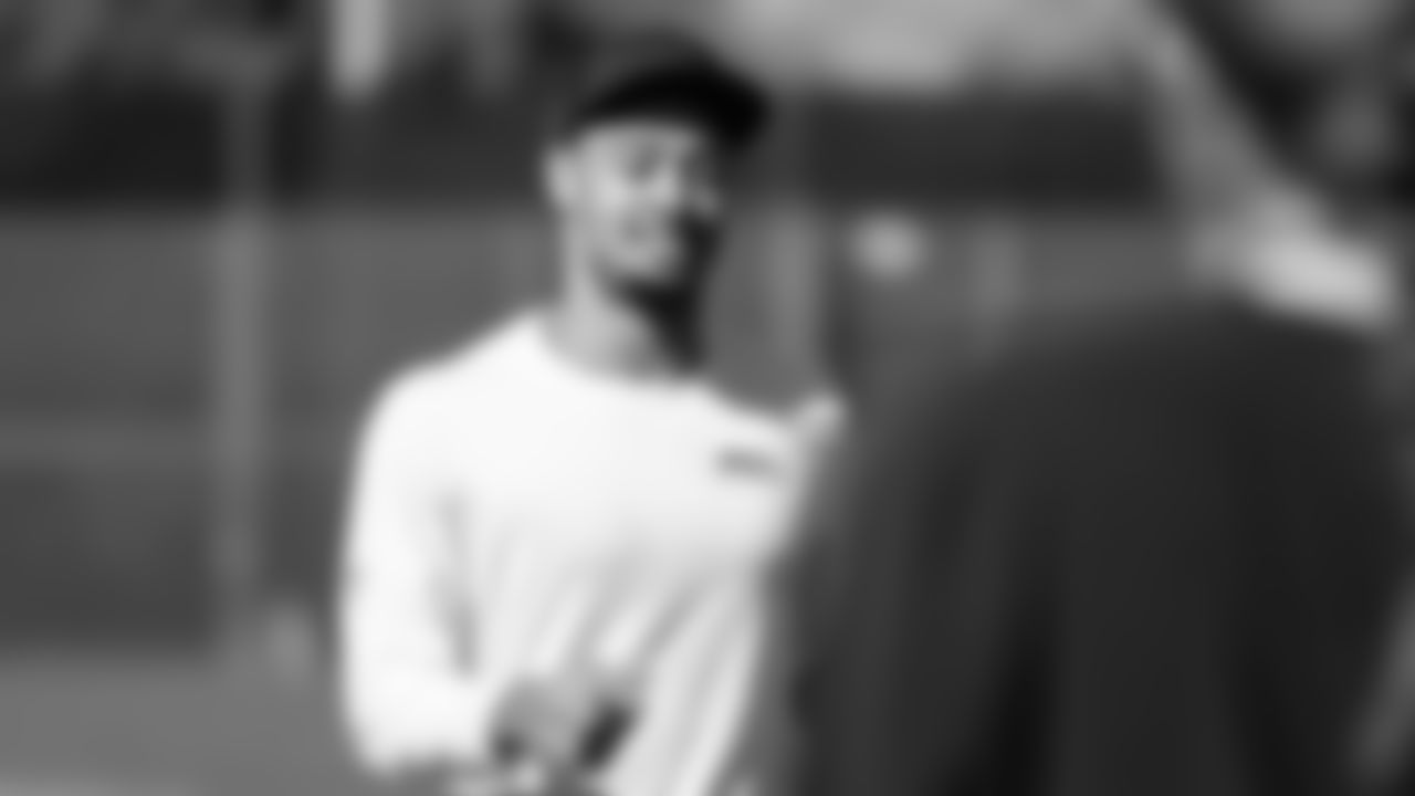 Seahawks wide receiver Jaxon Smith-Njigba (11) worked out on Monday, February, 2, 2026.