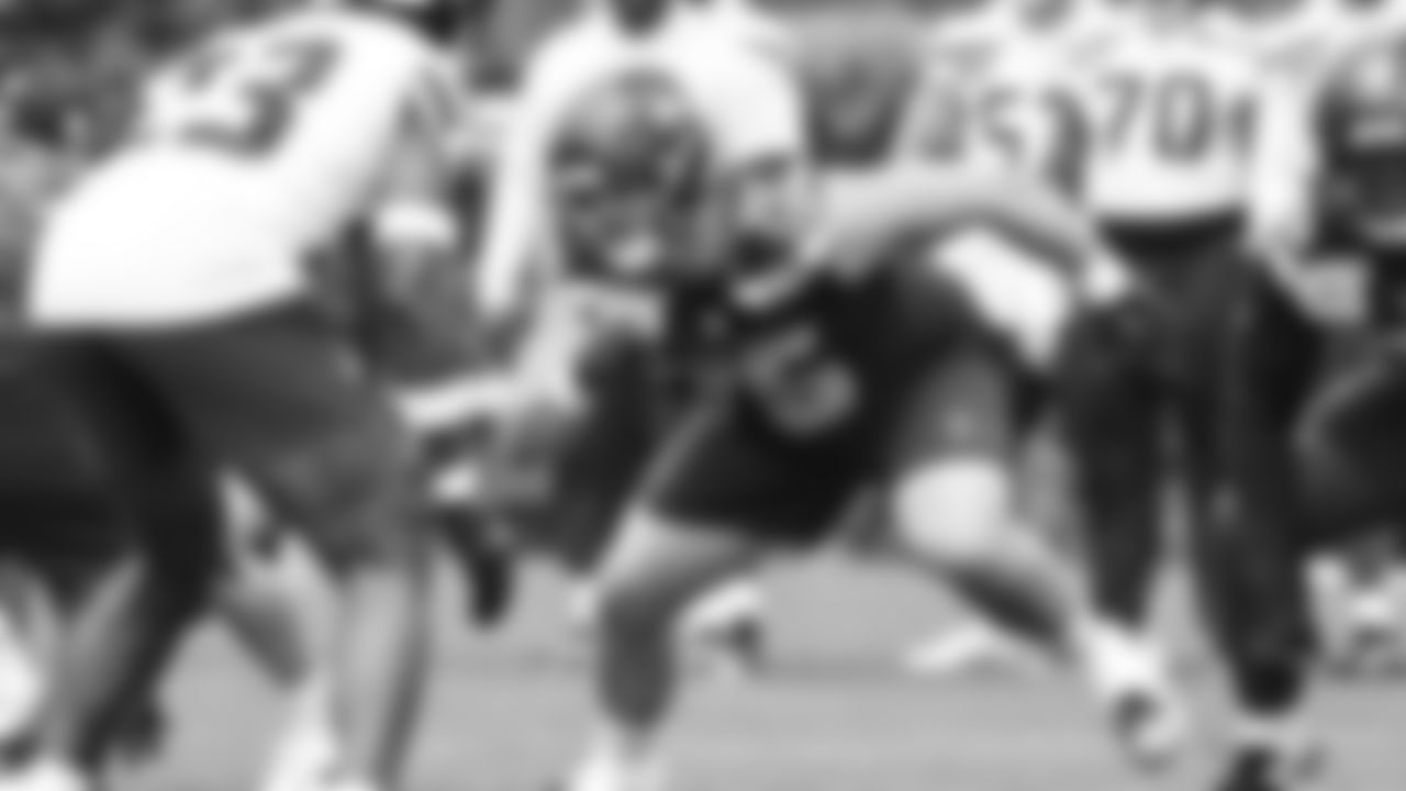 Seahawks guard Grey Zabel (76) participated in a workout on day two of OTAs on Thursday, May 29, 2025 at the Virginia Mason Athletic Center.