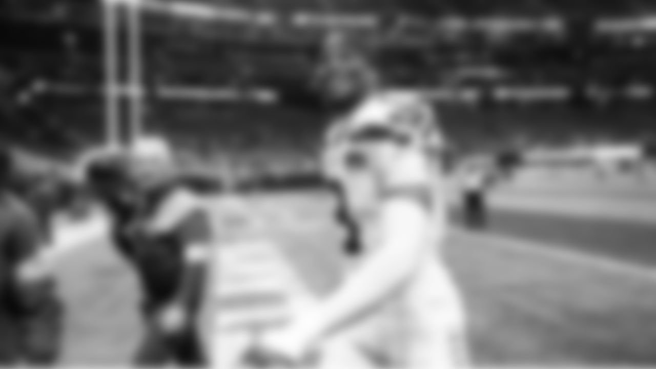 Safety Nick Emmanwori was all smiles after the game.