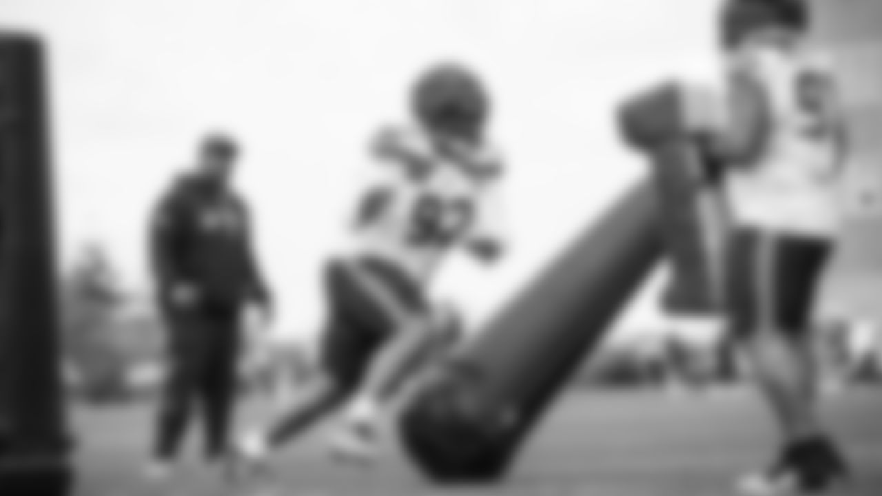 Seahawks defensive tackle Quinton Bohanna (92) practiced on Wednesday, October 29, 2025 at the Virginia Mason Athletic Center.