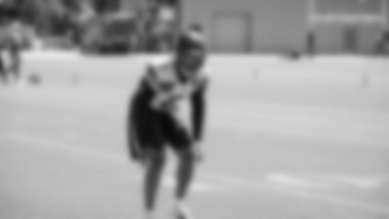 Seahawks safety Coby Bryant (8) practiced on day six of training camp on July 29, 2025 at the Virginia Mason Athletic Center.