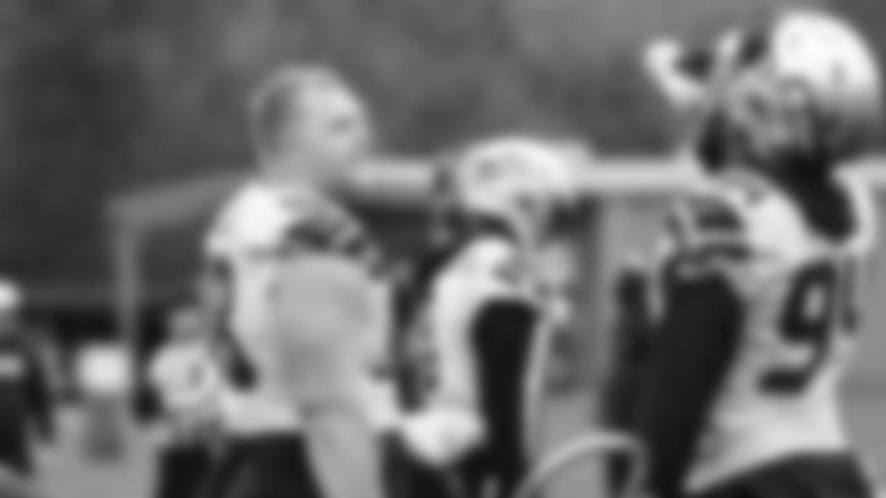 Seahawks defensive tackle Rylie Mills (98) practiced on Wednesday, November 26, 2025 at the Virginia Mason Athletic Center.