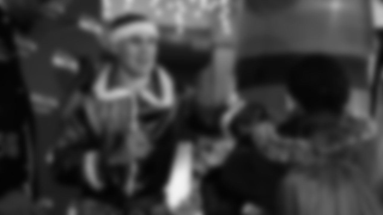 The Seahawks and Delta Air Lines hosted the annual Holiday in the Hangar event on December 2, 2025 to spread holiday cheer.