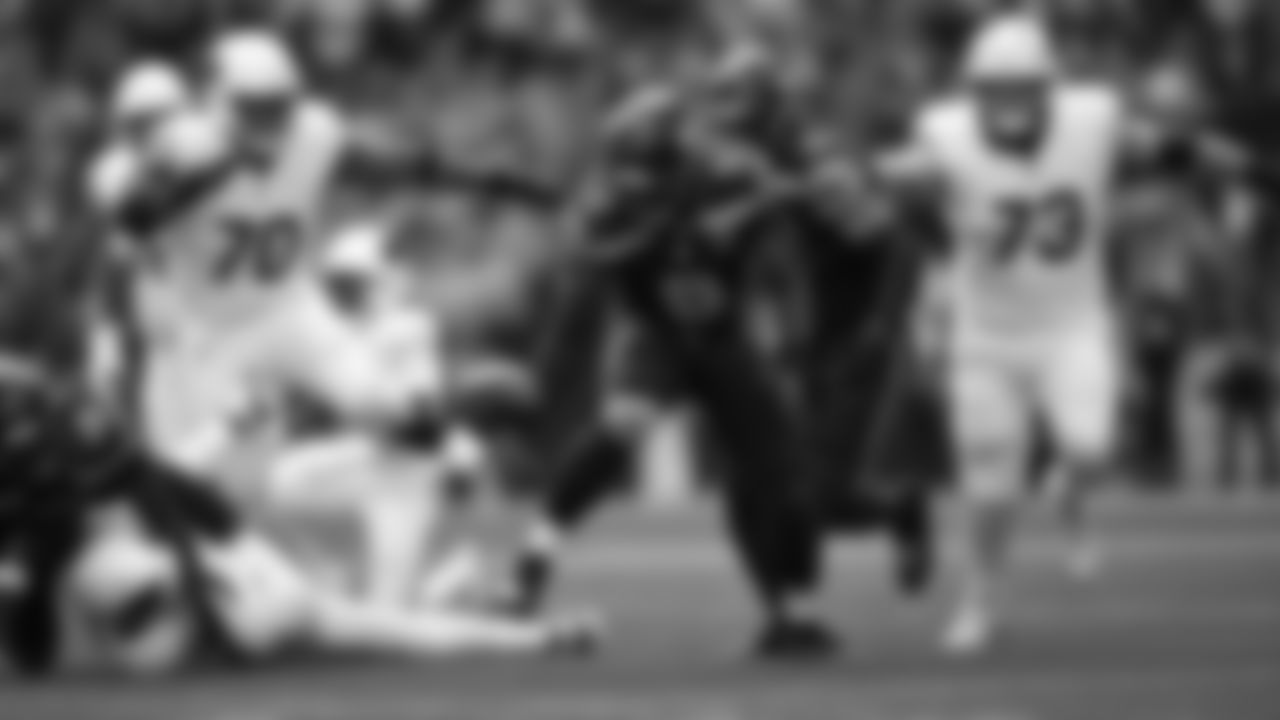 Seahawks defensive end DeMarcus Lawrence (0) vs. the Cardinals in Week 10.