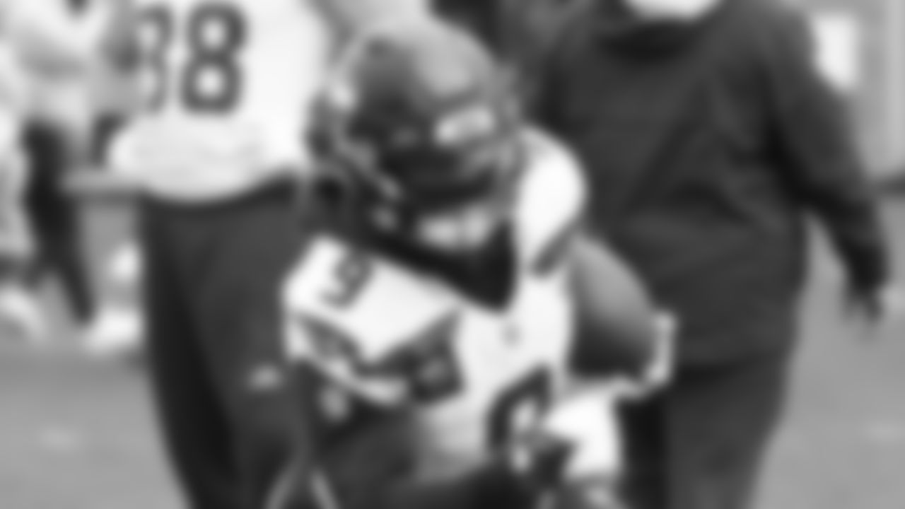 Seahawks running back Kenneth Walker III (9) practiced on Wednesday, December 24, 2025 at the Virginia Mason Athletic Center.