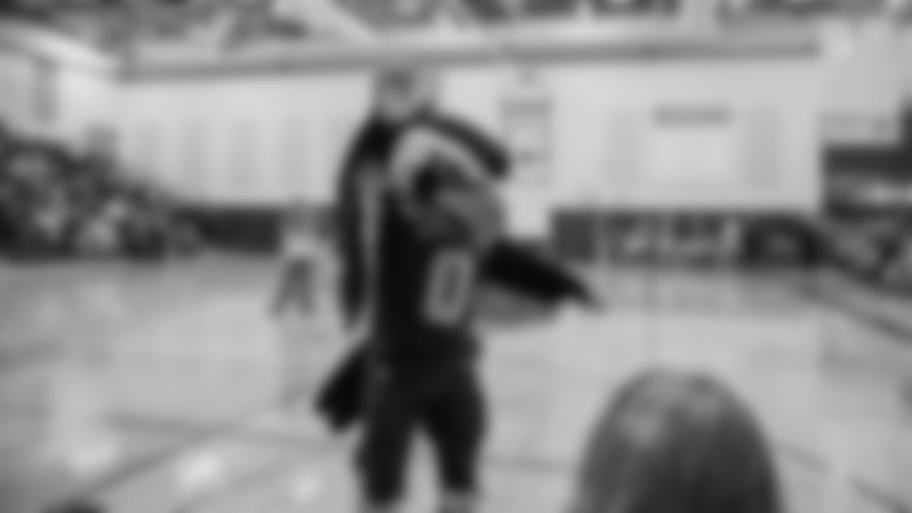 The Seahawks, Safeway, Delta Air Lines, Coca-Cola, and Head & Shoulders surprised Lakewood High School with a grant to help implement their first girls flag football team on November 25, 2025.