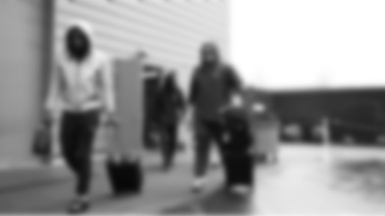 Seahawks nose tackle Brandon Pili (95) departed the Virginia Mason Athletic Center on Saturday, November 15, 2025 for the Week 11 trip to Los Angeles.