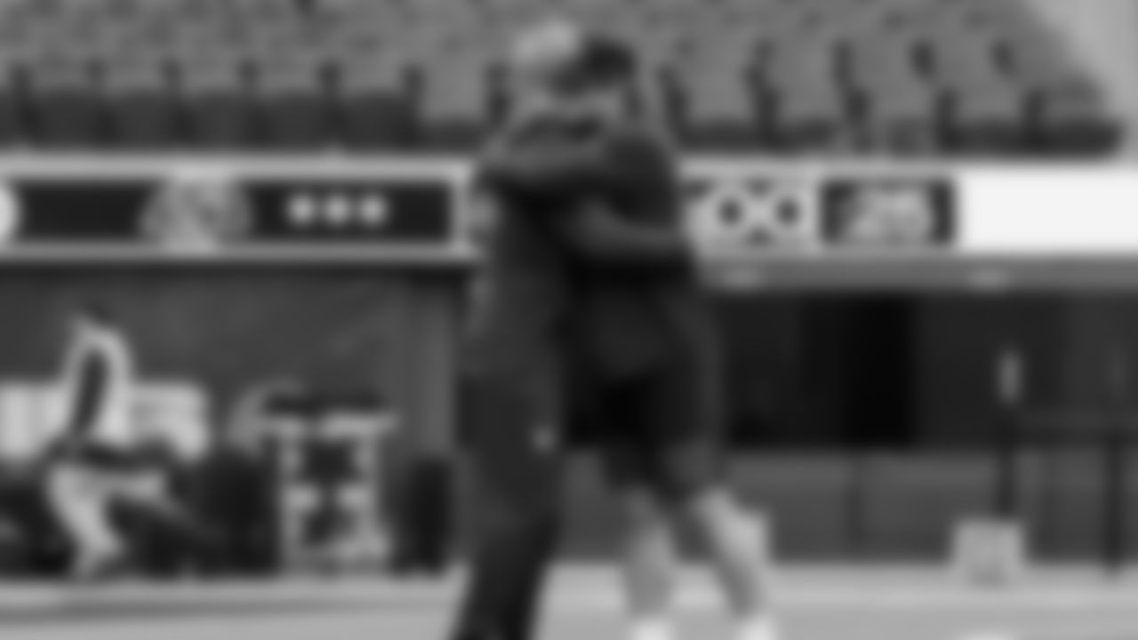 Seahawks wide receiver Cooper Kupp (10) during pregame warmups at SoFi Stadium for the Week 11 matchup at the L.A. Rams.