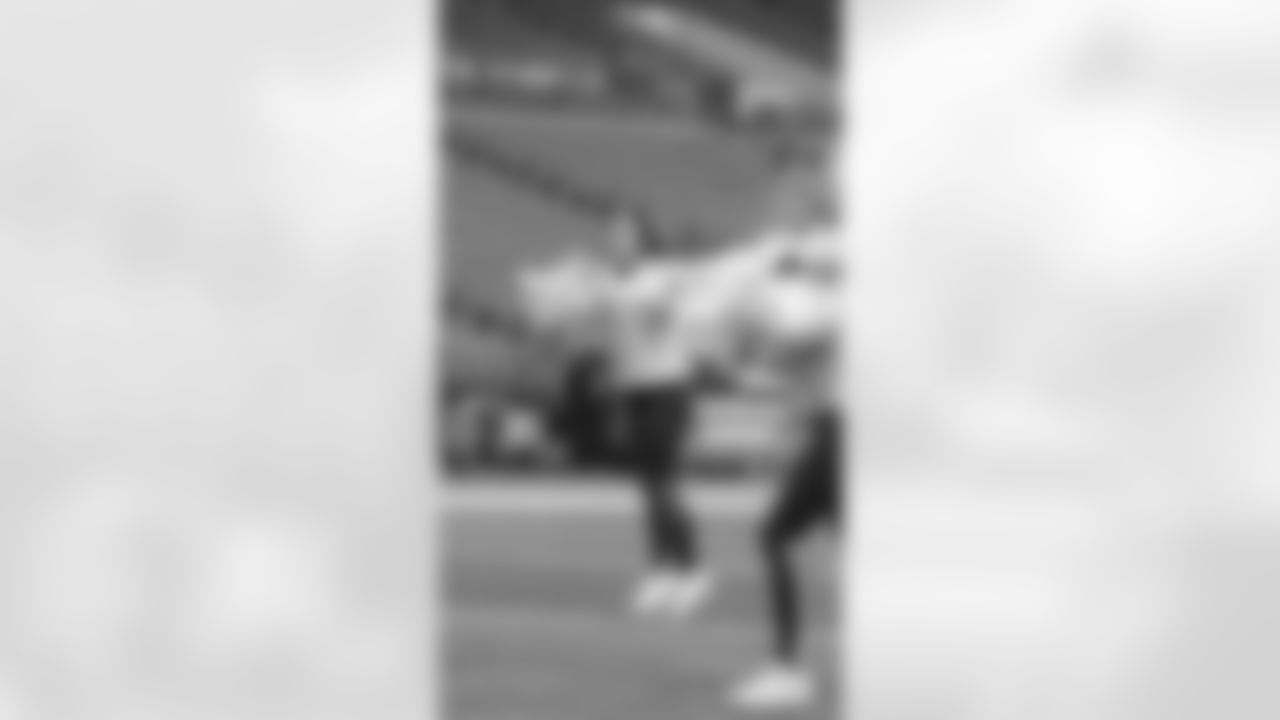 Seahawks Dancers Backstage in the NFC Championship on January 25, 2026.