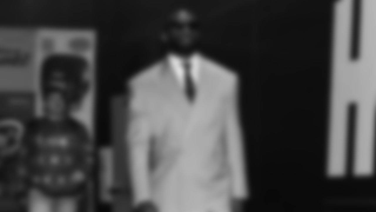 Seahawks wide receiver Dareke Young (83) arrived at Lumen Field for the Week 16 matchup vs. the L.A. Rams.