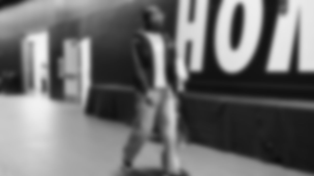 Seahawks wide receiver Rashid Shaheed (22) arrived at Lumen Field for the NFC Championship game vs. the Los Angeles Rams on Sunday, January 25, 2026.