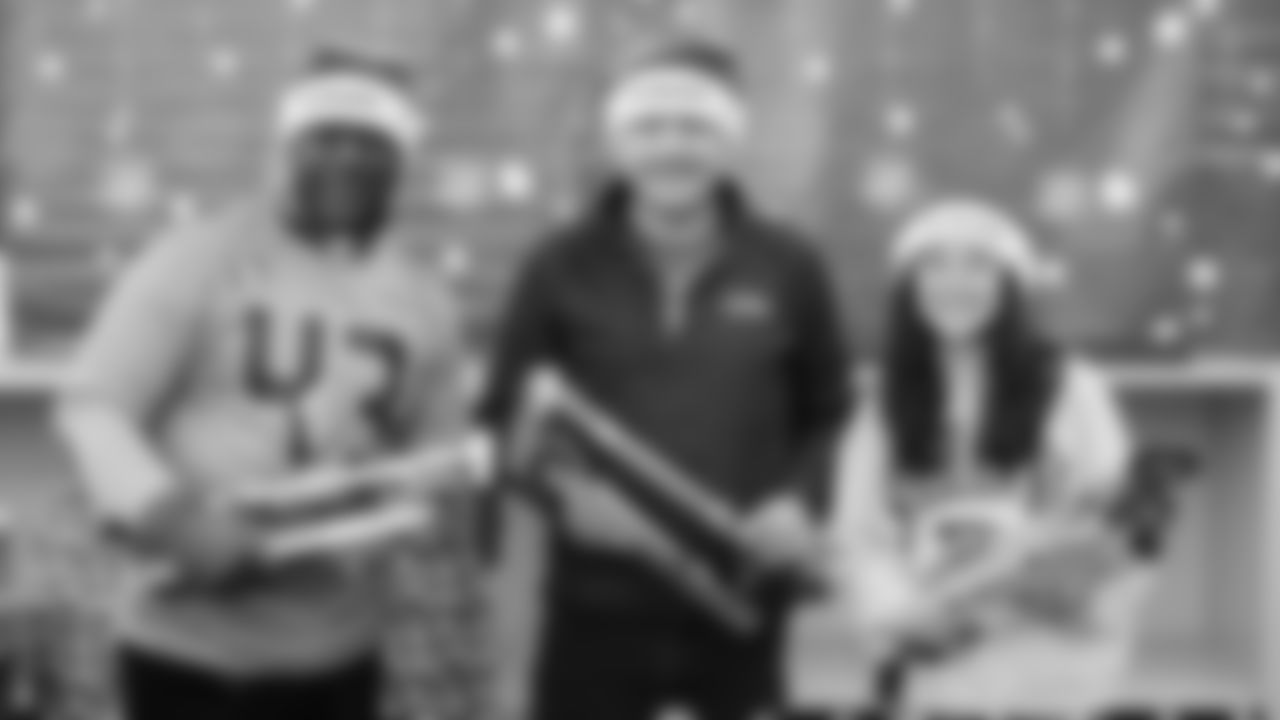 In spirit of the holiday season, the Seahawks volunteered on Wednesday, December 10th, 2025, at the Salvation Army Christmas Warehouse in Tukwila, WA, where they sorted donated toys and contributed $1,000 worth of additional toy donations.