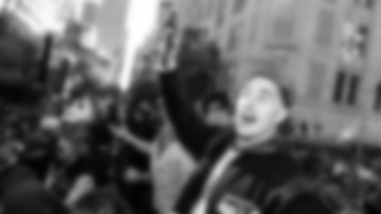 The Seahawks participated in the World Championship Parade through downtown Seattle on February 11, 2026.