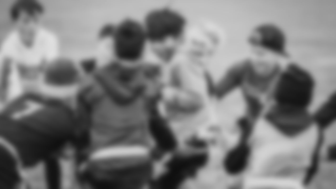 The Seahawks hosted a flag football clinic with NFL FLAG Vancouver at Unwin Park in Surrey, BC on Saturday, November 15, 2025.