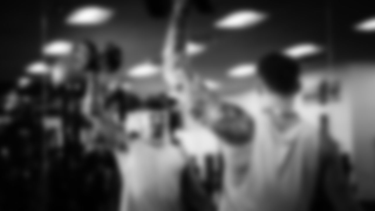 Seahawks tight end Eric Saubert (81) worked out on Monday, January 19, 2026 at the Virginia Mason Athletic Center,