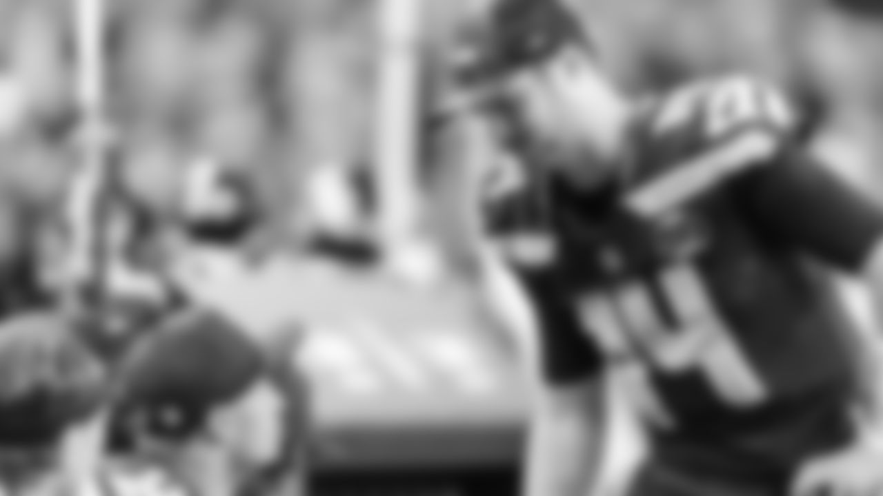 Seahawks quarterback Sam Darnold (14) vs. the Houston Texans in Week 7.