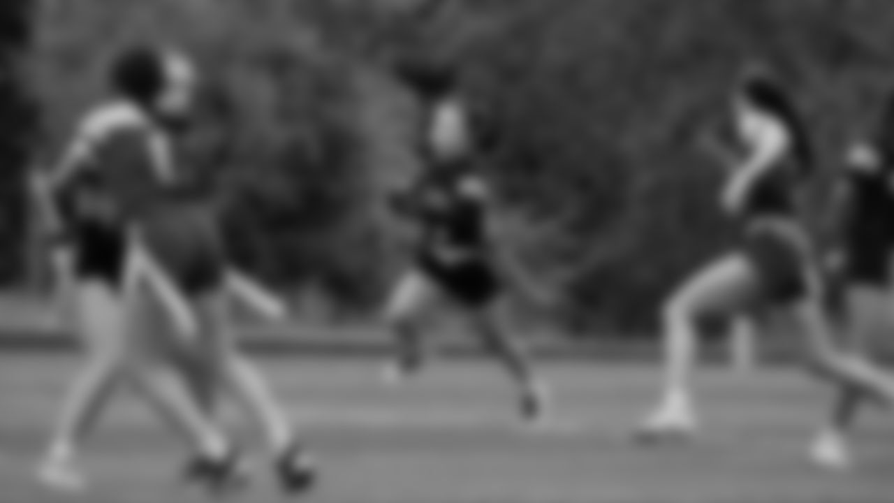 The Seahawks supported the Oregon High School Girls Flag Football Championships on Saturday, May 17, 2025 at Sam Barlow High School that included a $30K donation to the OSAA to help implement new girls flag football programs across Oregon.