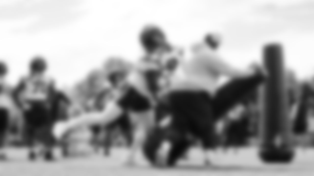 Seahawks defensive end Leonard Williams (99) practiced on August 19, 2025 at the Virginia Mason Athletic Center.