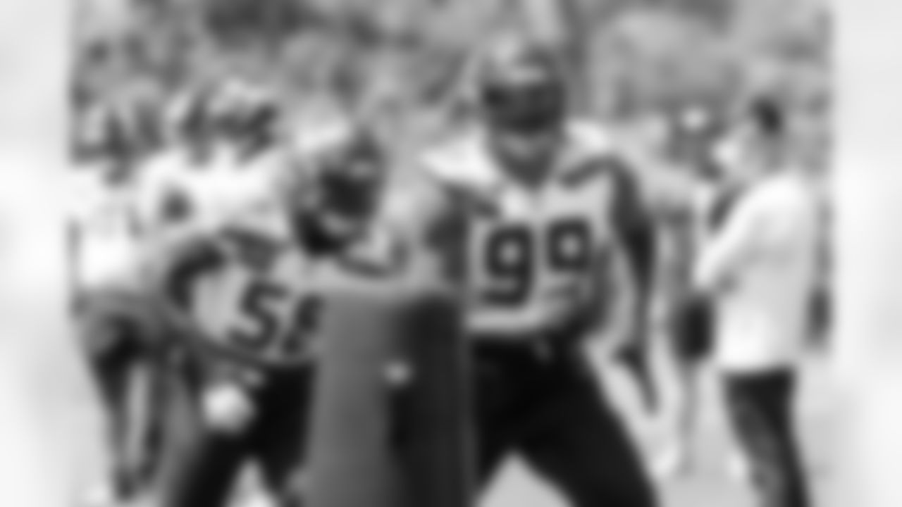 Seahawks defensive end Leonard Williams (99) participated in the Seahawks 2025 offseason workout program.