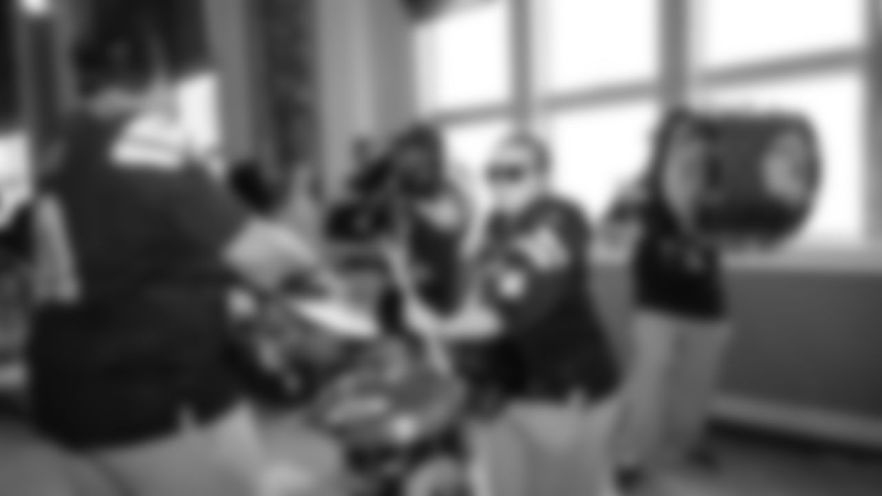 The Seahawks and PCL Construction awarded Franklin High School with a girls flag grant to help implement their first-ever high school girls flag football team.