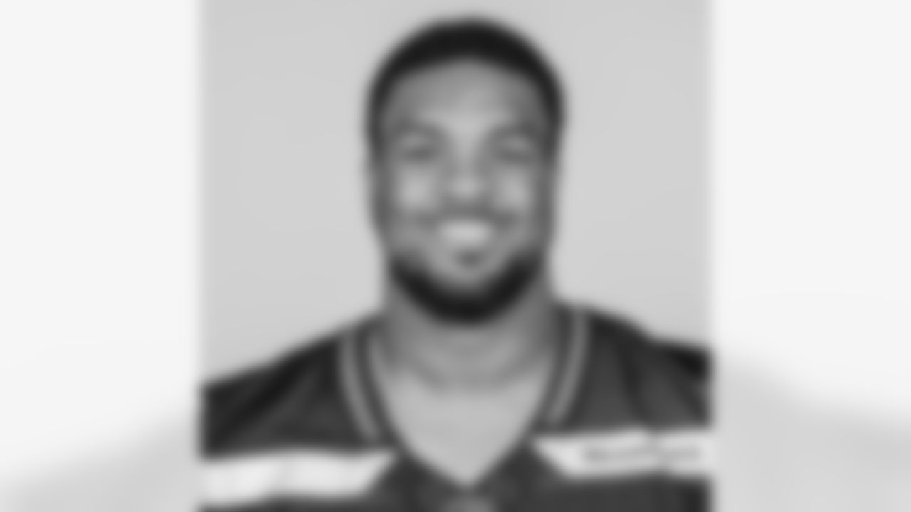 This is a 2023 photo of Dre'Mont Jones of the Seattle Seahawks NFL football team. This image reflects the Seattle Seahawks active roster as of June 5, 2023, when this image was taken. (AP Photo)