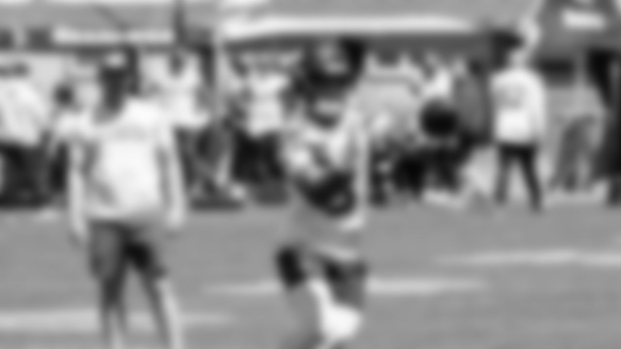 Seahawks safety Nick Emmanwori (3) participated in a workout on day one of OTAs on Tuesday, May 27, 2025 at the Virginia Mason Athletic Center.