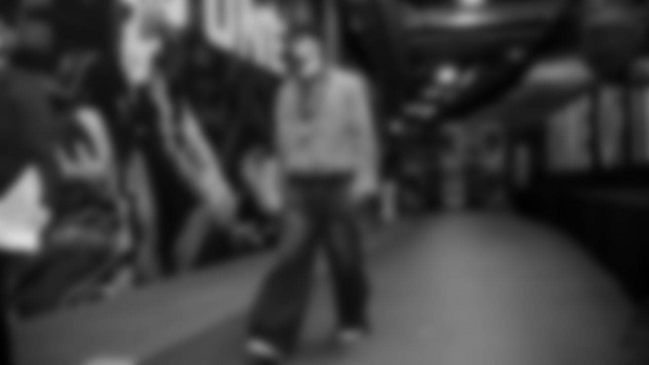 Seahawks wide receiver Jaxon Smith-Njigba (11) arrived at Lumen Field for the Week 13 matchup vs. the Minnesota Vikings.