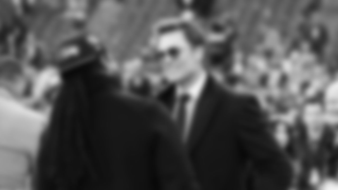 Seahawks Legend Richard Sherman at Lumen Field for the NFC Championship game vs. the Los Angeles Rams on Sunday, January 25, 2026.